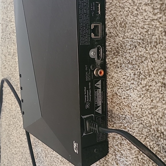 Sony 3D Blu Ray DVD Player BDP BX510 with Remote HDMI 3D 1080p WiFi TESTED - Picture 4 of 7